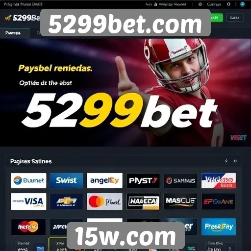 Opções de pagamento oferecidas pela 5299bet