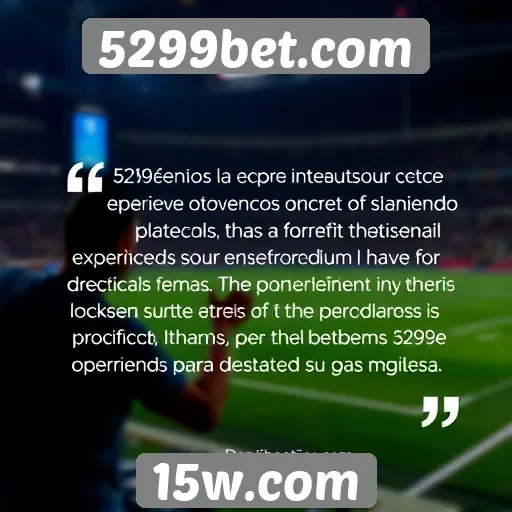 Depoimentos de usuários sobre 5299bet.com